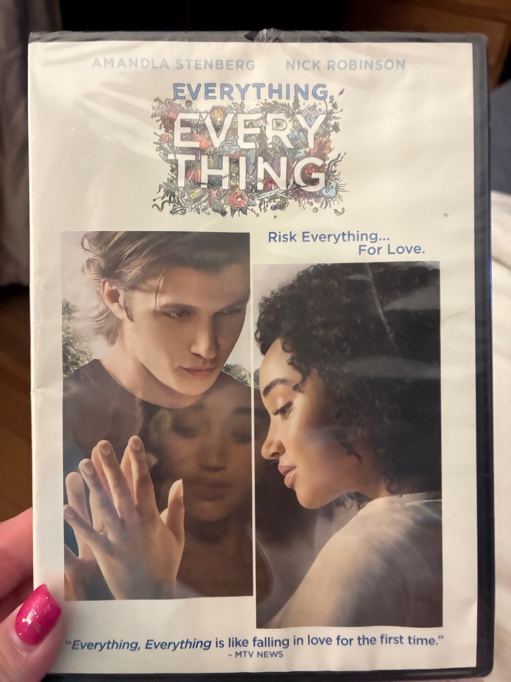 Everything, Everything (White Cover) DVD - Romantic Drama